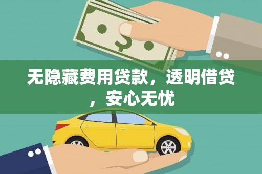 托克托无隐藏费用贷款，透明借贷，安心无忧