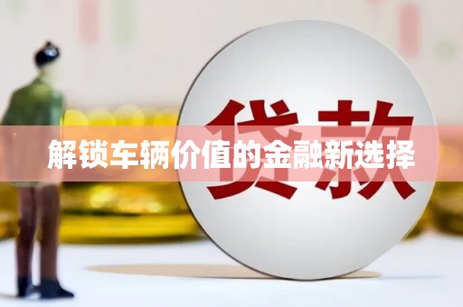 托克托解锁车辆价值的金融新选择