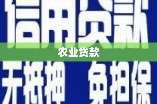 托克托农业贷款