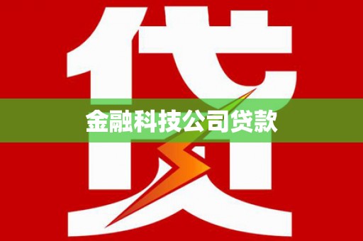 托克托金融科技公司贷款