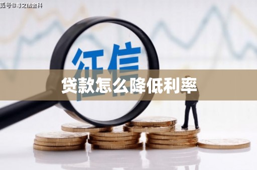 托克托贷款怎么降低利率