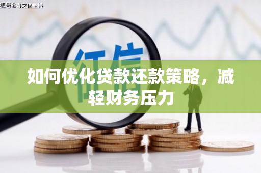 托克托如何优化贷款还款策略，减轻财务压力