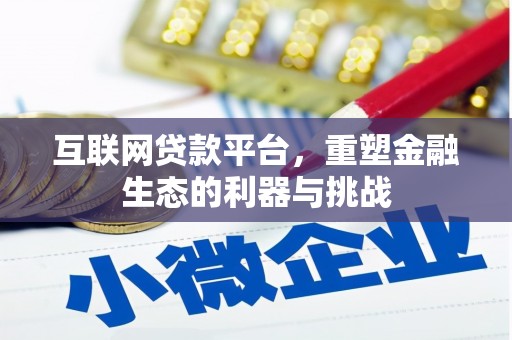 托克托互联网贷款平台，重塑金融生态的利器与挑战