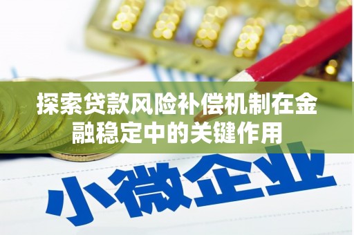 托克托探索贷款风险补偿机制在金融稳定中的关键作用