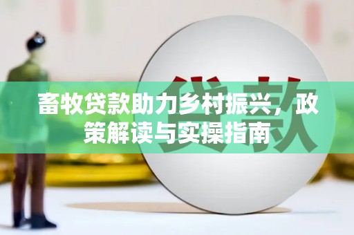 托克托畜牧贷款助力乡村振兴，政策解读与实操指南