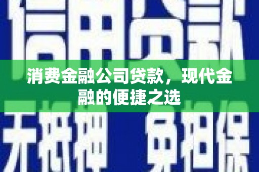托克托消费金融公司贷款，现代金融的便捷之选