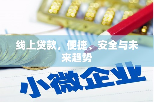 托克托线上贷款，便捷、安全与未来趋势